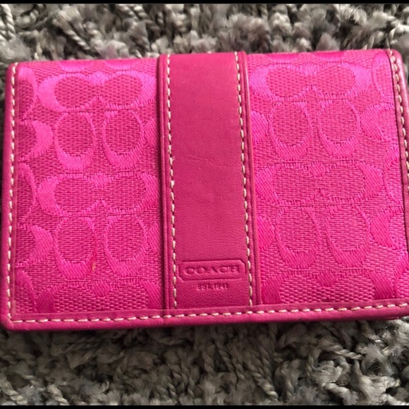Coach Handbags - Pink Coach Wallet Coach Handbags - Pink Coach Wallet